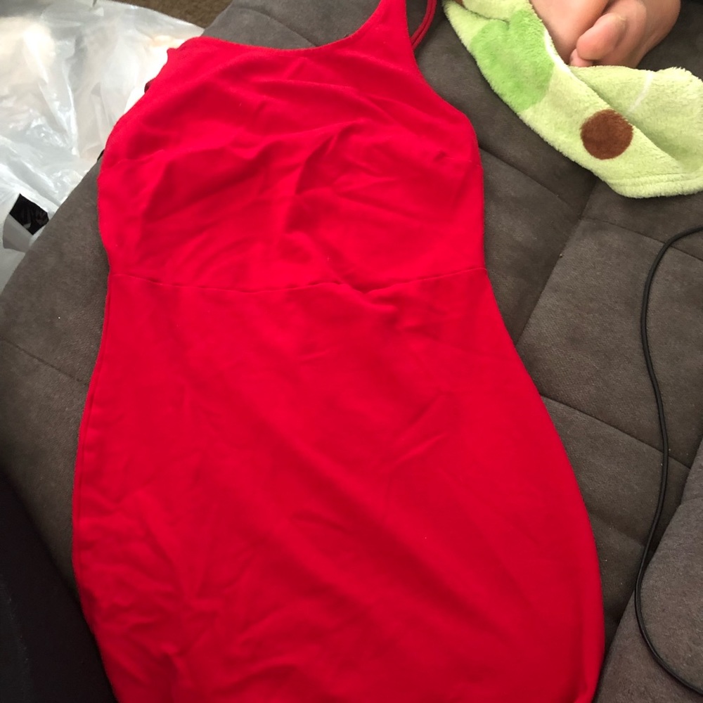 Mini Red Dress